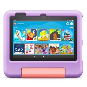 Amazon Fire 7 Kids 7” Tablet 16gb - Purple w/ built in stand 📱